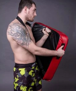 TRAINING Fighter Kicking/Punching Shield - Black/red, FKPS-01