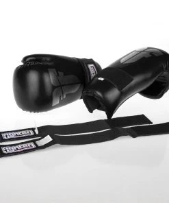 Fighter Open Gloves Strap - Black, FOG-001B