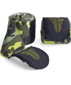 Fighter Handwraps - Green Camo, FHW-001GNC GLOVES