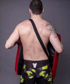 TRAINING Fighter Kicking/Punching Shield - Black/red, FKPS-01