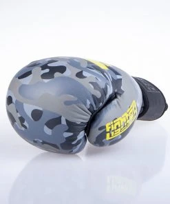 Fighter Boxing Gloves SIAM - Grey Camo, FBG-003C