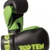 Boxing Gloves TOP TEN XLP - Black/green, 2268-95