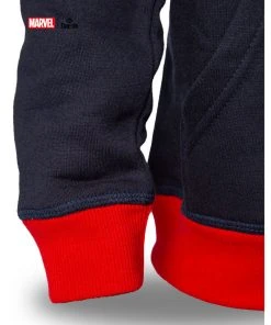 Daedo Hoodie Captain Americar - Black, MARV50322