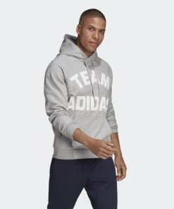 Adidas Hood - Grey, DX7957 14 Adidas Hood - Grey, DX7957