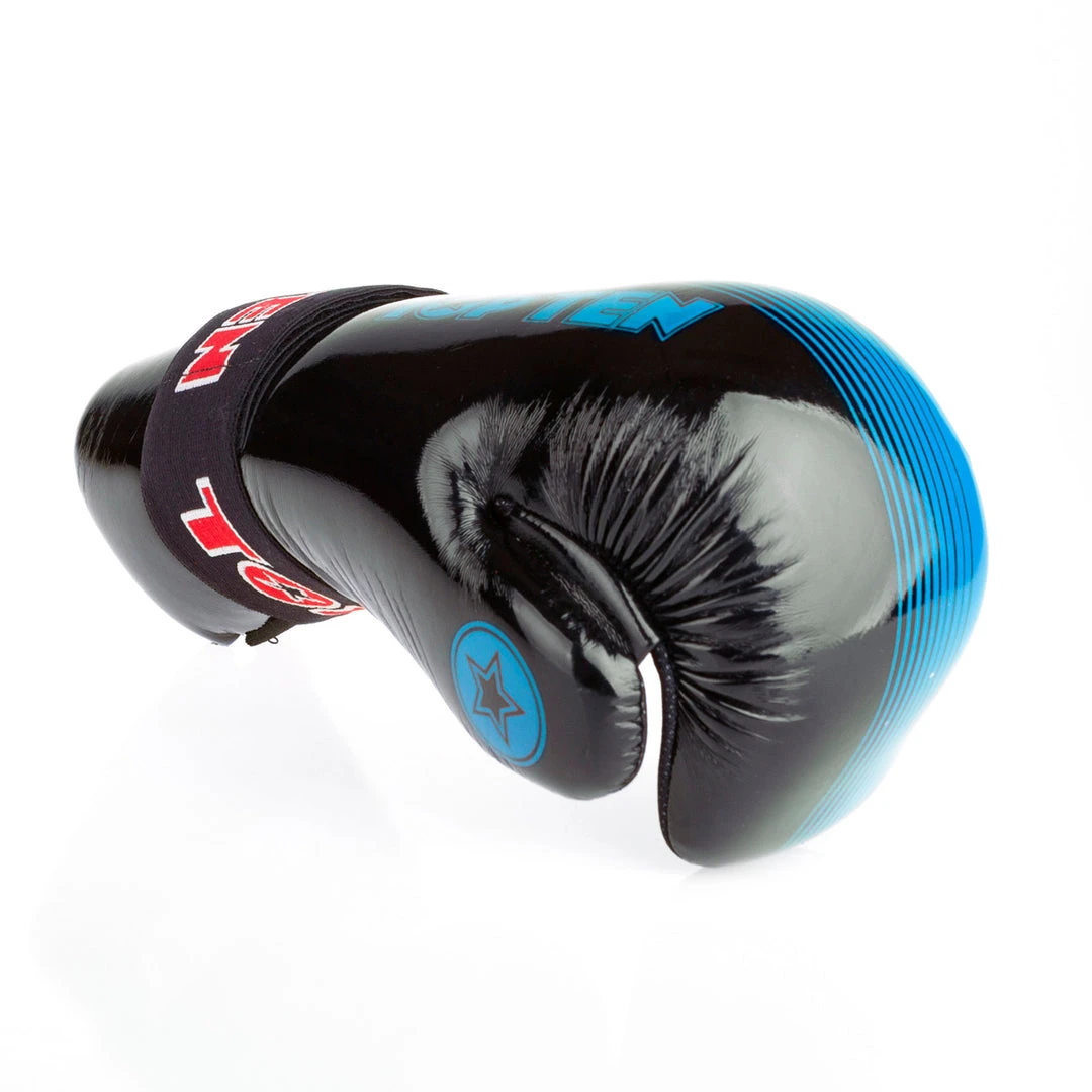 GLOVES Pointfighter TOP TEN Glossy - Black/blue, 2067-96LA 10 GLOVES Pointfighter TOP TEN Glossy - Black/blue, 2067-96LA