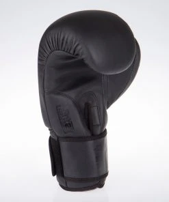 Fighter Boxing Gloves SPLIT - Matt Black, FBG-001B