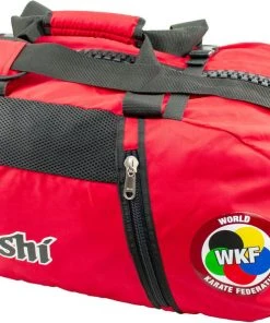 Hayashi WKF Gym Bag / Backpack Combo - Red, 8041-40