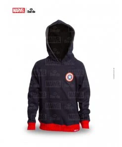 Daedo Hoodie Captain Americar - Black, MARV50322