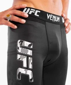 Venum UFC Authentic Fight Week Compression Pants - Black