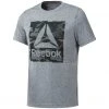 Reebok Camo Logo T-Shirt Grey, CF3849 T-Shirts