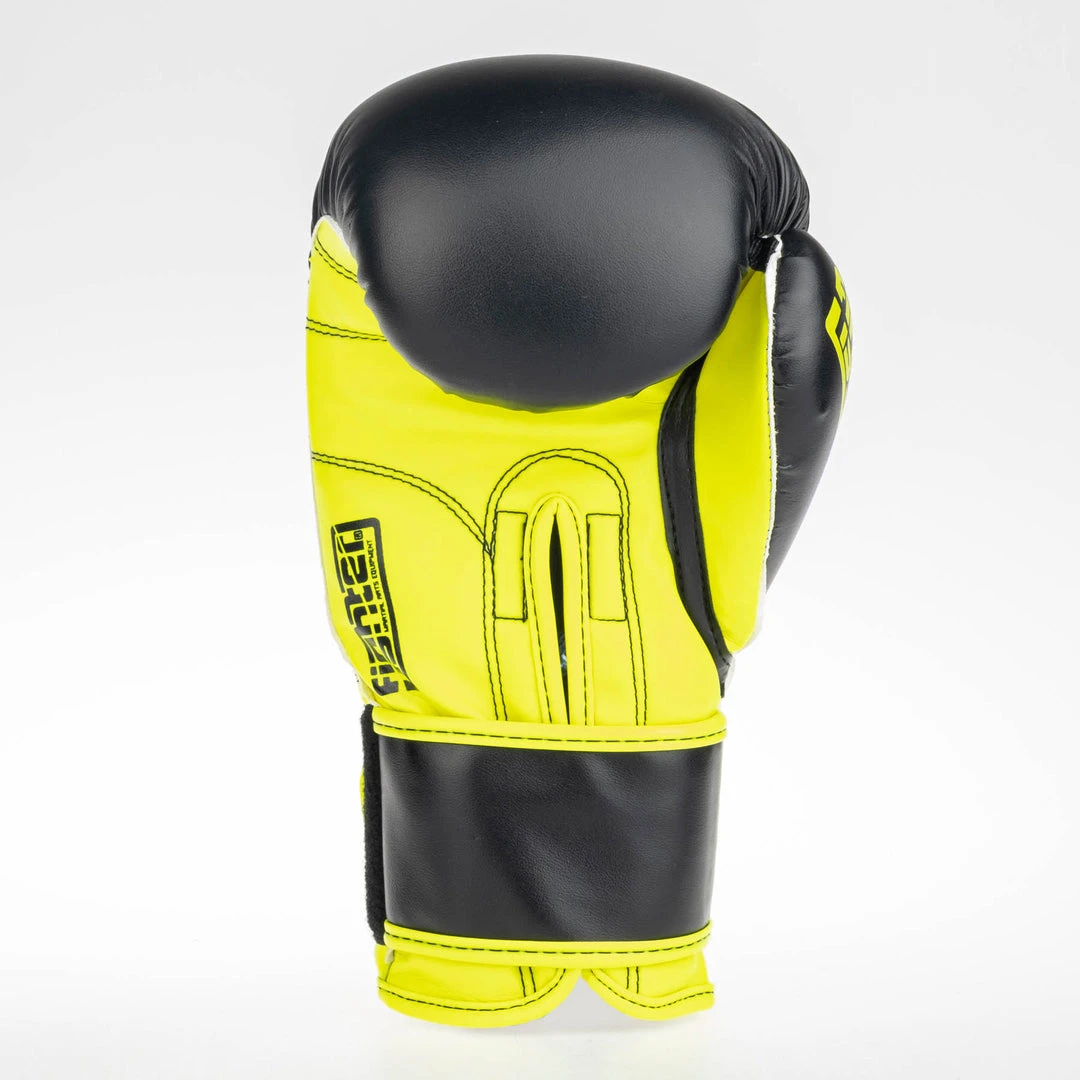 Fighter Boxing Gloves SPEED - Black/neon Yellow, TH1612PUBNY 4 Fighter Boxing Gloves SPEED - Black/neon Yellow, TH1612PUBNY