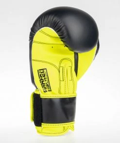 Fighter Boxing Gloves SPEED - Black/neon Yellow, TH1612PUBNY 15 Fighter Boxing Gloves SPEED - Black/neon Yellow, TH1612PUBNY