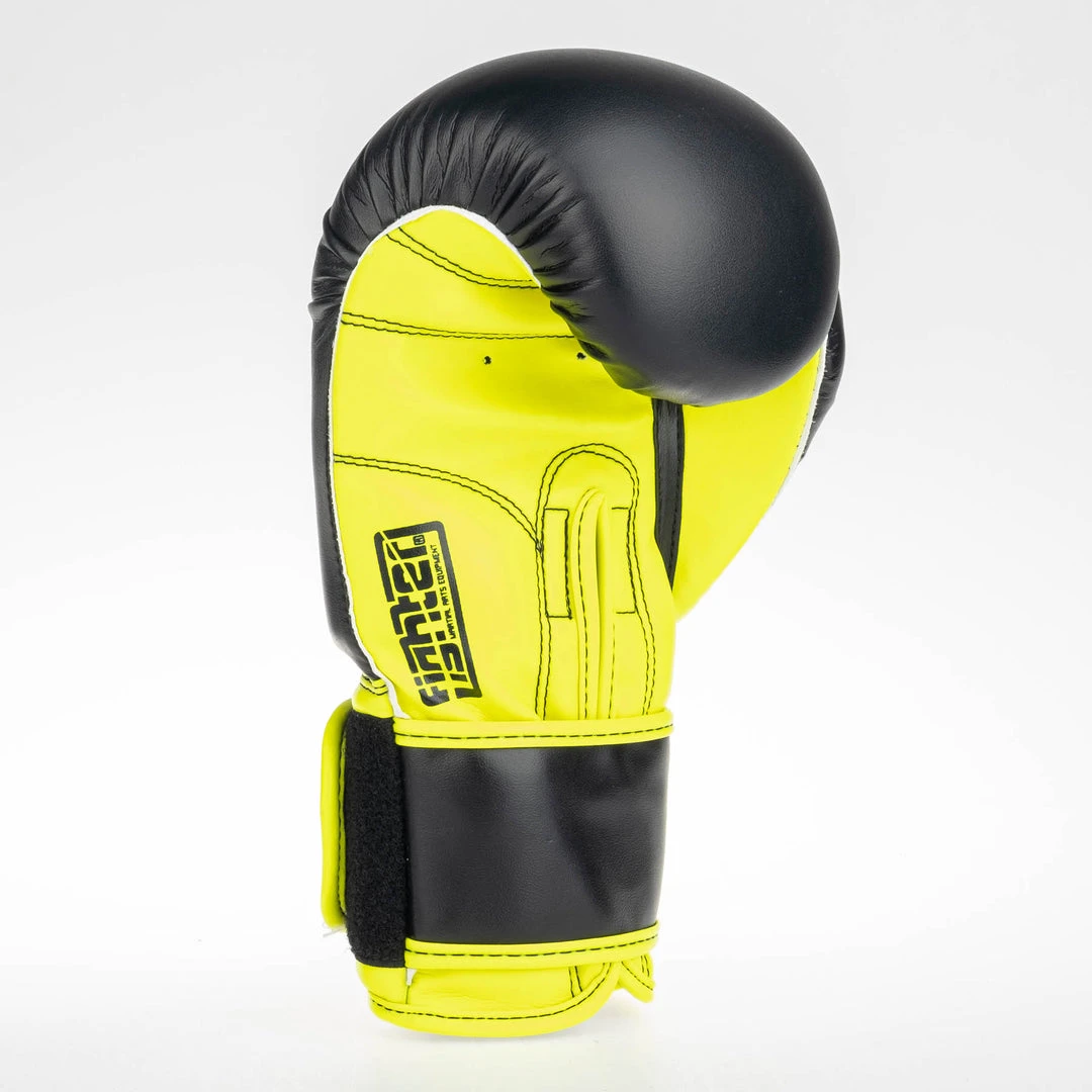 Fighter Boxing Gloves SPEED - Black/neon Yellow, TH1612PUBNY 5 Fighter Boxing Gloves SPEED - Black/neon Yellow, TH1612PUBNY
