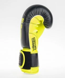Fighter Boxing Gloves SPEED - Black/neon Yellow, TH1612PUBNY 16 Fighter Boxing Gloves SPEED - Black/neon Yellow, TH1612PUBNY