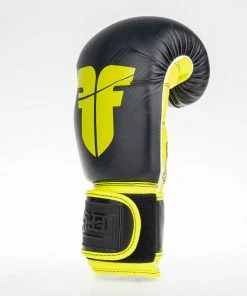 Fighter Boxing Gloves SPEED - Black/neon Yellow, TH1612PUBNY 17 Fighter Boxing Gloves SPEED - Black/neon Yellow, TH1612PUBNY