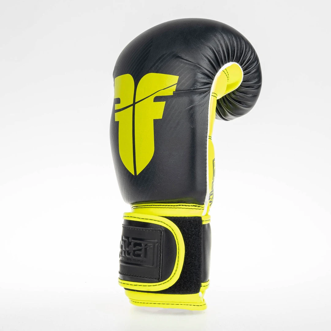 Fighter Boxing Gloves SPEED - Black/neon Yellow, TH1612PUBNY 7 Fighter Boxing Gloves SPEED - Black/neon Yellow, TH1612PUBNY