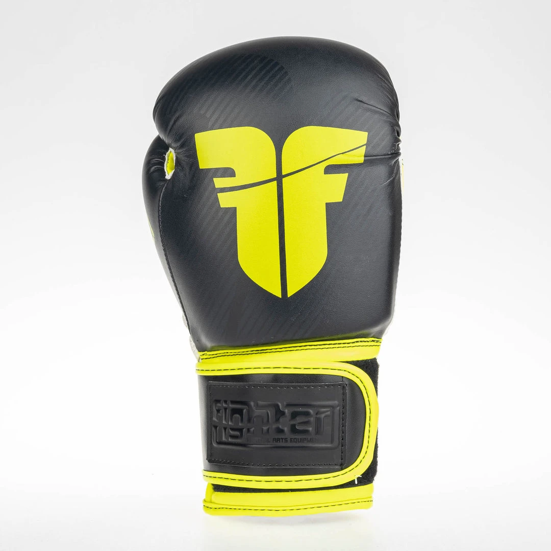 Fighter Boxing Gloves SPEED - Black/neon Yellow, TH1612PUBNY 8 Fighter Boxing Gloves SPEED - Black/neon Yellow, TH1612PUBNY