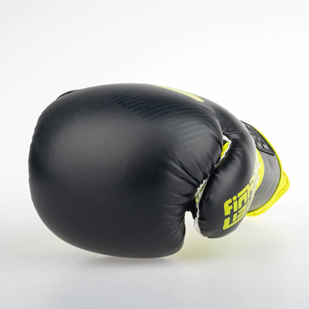 Fighter Boxing Gloves SPEED - Black/neon Yellow, TH1612PUBNY 12 Fighter Boxing Gloves SPEED - Black/neon Yellow, TH1612PUBNY