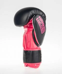 Fighter Boxing Gloves SPEED - Black/neon Pink, TH1612PUBKP