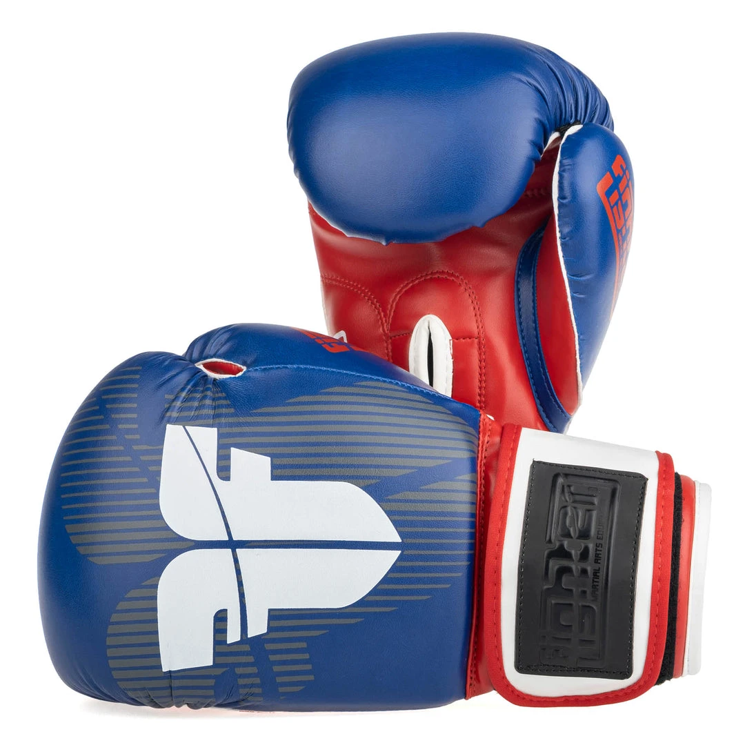 Fighter Boxing Gloves SPEED - Tricolor, TH1612PUBLR 3 Fighter Boxing Gloves SPEED - Tricolor, TH1612PUBLR