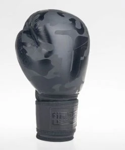 Fighter Boxing Gloves SIAM - Black Camo, FBG-003CBK