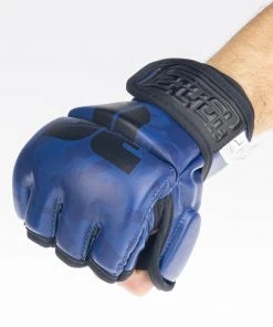 MMA Gloves Fighter Competition - Blue/camo, FMG-002CBU