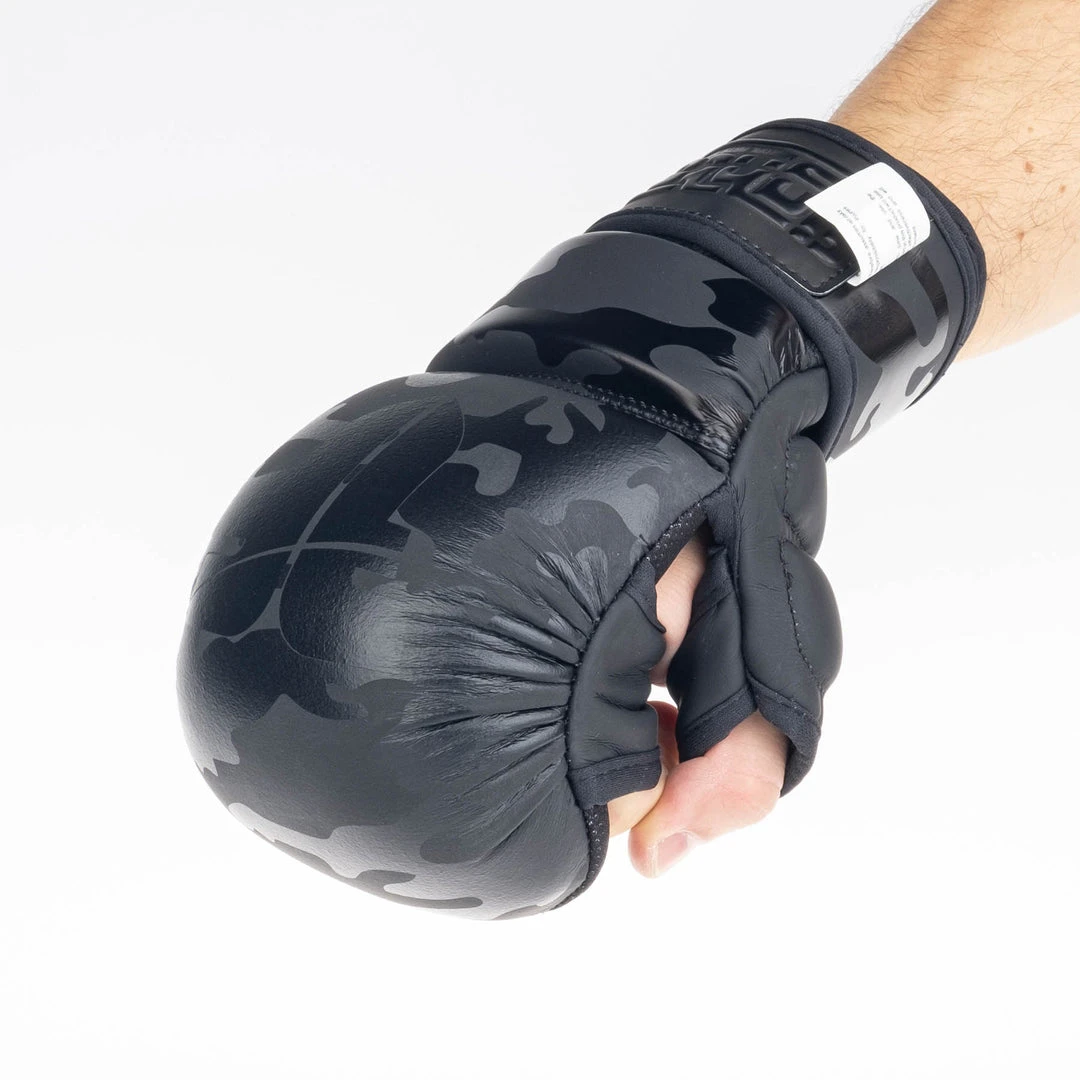 MMA Gloves Fighter Training - Black/camo, FMG-001CBK 7 MMA Gloves Fighter Training - Black/camo, FMG-001CBK