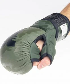 MMA Gloves Fighter Training - Khaki/camo, FMG-001CKH