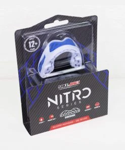 SAFE JAWZ PROTECTION SAFEJAWZ Nitro Mouthguard - White/blue
