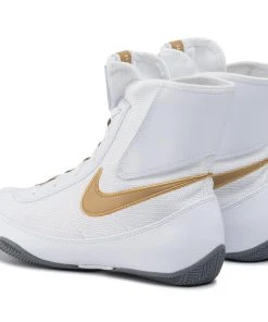 Nike Machomai 2 Boxing Shoes - White/gold