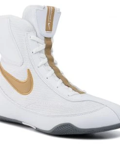 Nike Machomai 2 Boxing Shoes - White/gold